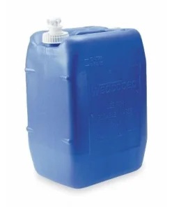 WEDCO 82300G Water Container,5 gal.,Blue,14-3/4 in. H