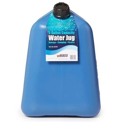 WEDCO 82300G Water Container,5 gal.,Blue,14-3/4 in. H 6 WEDCO 82300G Water Container,5 gal.,Blue,14-3/4 in. H - Image 4