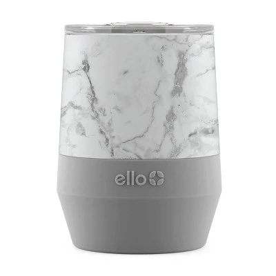 Ello Spirit 12oz Stainless Steel Tumbler Gray/white Marble 4 Ello Spirit 12oz Stainless Steel Tumbler Gray/white Marble - Image 3