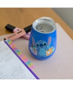 Silver Buffalo Disney Lilo & Stitch 10oz Stainless Steel Tumbler w/ Lid -Water Bottles Sales unnamed file 6047