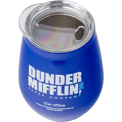 Silver Buffalo The Office Dunder Mifflin 10 Ounce Double Wall Stainless Steel Tumbler w/ Lid 8 Silver Buffalo The Office Dunder Mifflin 10 Ounce Double Wall Stainless Steel Tumbler w/ Lid -Water Bottles Sales unnamed file 6074