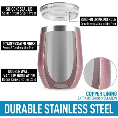 Zulay Kitchen Zulay 12oz Insulated Wine Tumbler With Lid - Stemless Stainless Steel Wine Tumblers With Lids 5 Zulay Kitchen Zulay 12oz Insulated Wine Tumbler With Lid - Stemless Stainless Steel Wine Tumblers With Lids -Water Bottles Sales unnamed file 6079