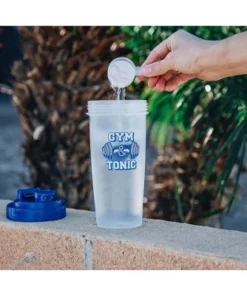 Toynk "Gym & Tonic" Plastic Shaker Bottle | Holds Ounces 11 Toynk "Gym & Tonic" Plastic Shaker Bottle | Holds Ounces -Water Bottles Sales unnamed file 643