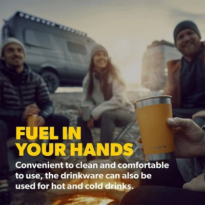 Dometic TMBR60 Thermo 20 Ounce Stainless Steel Insulated Vacuum Sealed Drink Tumbler Bottle with Double Wall Insulation, Glow 3 Dometic TMBR60 Thermo 20 Ounce Stainless Steel Insulated Vacuum Sealed Drink Tumbler Bottle with Double Wall Insulation, Glow