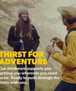 Dometic 22 Oz Double Wall Insulated Thermo Vacuum Sealed Stainless Steel Bottle with Screw On Cap for Hot and Cold Beverages, Ore -Water Bottles Sales unnamed file 658