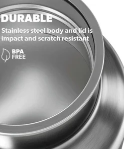 Dometic 22 Oz Double Wall Insulated Thermo Vacuum Sealed Stainless Steel Bottle with Screw On Cap for Hot and Cold Beverages, Ore -Water Bottles Sales unnamed file 659