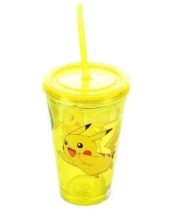 Just Funky Pokemon Pikachu 16oz Carnival Cup with Lightning Confetti