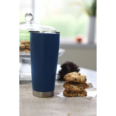 FIFTY/FIFTY 20oz Stainless Steel Vacuum Insulated Tumbler Slate Gray 4 FIFTY/FIFTY 20oz Stainless Steel Vacuum Insulated Tumbler Slate Gray - Image 2