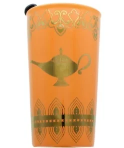 Underground Toys Seven20 Disney Aladdin Make A Wish 16oz Ceramic Tumbler w/ Lid