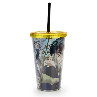 Just Funky Black Butler Sebastian Foil Print 16oz Carnival Cup 3 Just Funky Black Butler Sebastian Foil Print 16oz Carnival Cup