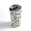 Society6 Marta Barragan Camarasa Christmas Botany 001 Travel Mug 20 oz Stainless Steel Travel Mug - Deny Designs -Water Bottles Sales unnamed file 783