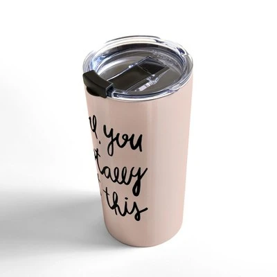 Society6 Allyson Johnson You Got This Girl 20 oz Stainless Steel Travel Mug - Deny Designs 3 Society6 Allyson Johnson You Got This Girl 20 oz Stainless Steel Travel Mug - Deny Designs