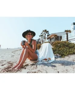 EcoVessel 12oz Transit Insulated Stainless Steel Coffee and Camping Mug - Gray