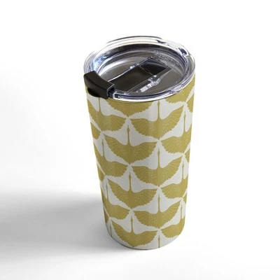 Society6 Caroline Okun Oro Domino 20 oz Stainless Steel Travel Mug - Deny Designs 3 Society6 Caroline Okun Oro Domino 20 oz Stainless Steel Travel Mug - Deny Designs