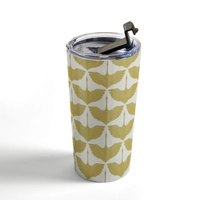 Society6 Caroline Okun Oro Domino 20 oz Stainless Steel Travel Mug - Deny Designs 5 Society6 Caroline Okun Oro Domino 20 oz Stainless Steel Travel Mug - Deny Designs - Image 3