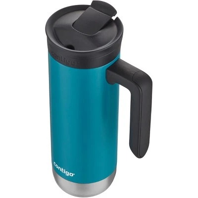 Contigo 20 oz. Superior 2.0 SnapSeal Stainless Steel Travel Mug with Handle 4 Contigo 20 oz. Superior 2.0 SnapSeal Stainless Steel Travel Mug with Handle - Image 2
