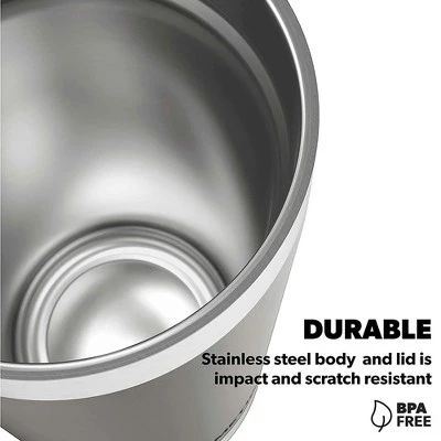Dometic TMBR32 Thermo BPA Free 11 Oz Stainless Steel Non Skid Dishwasher Safe Vacuum Sealed Compact Tumbler with Double Wall Insulation, Ore 6 Dometic TMBR32 Thermo BPA Free 11 Oz Stainless Steel Non Skid Dishwasher Safe Vacuum Sealed Compact Tumbler with Double Wall Insulation, Ore - Image 4