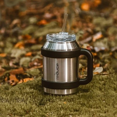 Reduce 50oz Cold1 Insulated Stainless Steel Straw Tumbler Mug - Silver 5 Reduce 50oz Cold1 Insulated Stainless Steel Straw Tumbler Mug - Silver - Image 3