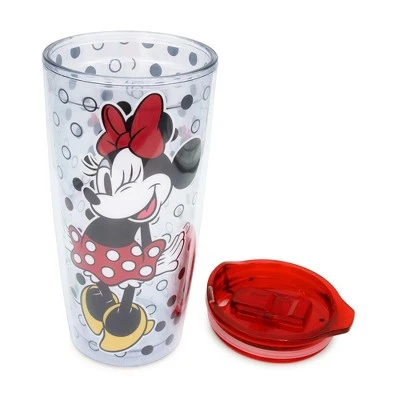 Mickey Mouse & Friends Silver Buffalo Disney Minnie Mouse Travel Tumbler with Slide Close Lid | Holds 20 Ounces 3 Mickey Mouse & Friends Silver Buffalo Disney Minnie Mouse Travel Tumbler with Slide Close Lid | Holds 20 Ounces