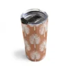 Society6 CoastL Studio Wide Palm Terra Cotta 20 oz Stainless Steel Travel Mug - Deny Designs -Water Bottles Sales unnamed file 875