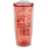Silver Buffalo Sanrio Hello Kitty Pumpkin Spice Travel Tumbler w/ Slide Close Lid | 20 Ounces -Water Bottles Sales unnamed file 878