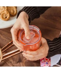 Silver Buffalo Sanrio Hello Kitty Pumpkin Spice Travel Tumbler w/ Slide Close Lid | 20 Ounces -Water Bottles Sales unnamed file 880