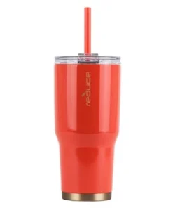 Reduce 34oz Cold1 Insulated Stainless Steel Straw Tumbler Cayenne -Water Bottles Sales unnamed file 904