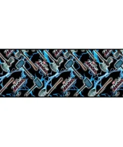 Marvel: Thor: Love and Thunder Electric Mjolnir and Stormbreaker Stainless Steel Tumbler w/Lid