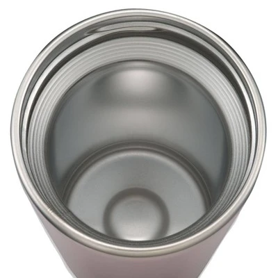 Zojirushi 14oz Stainless Steel Tumbler SX-KA40HM - Forest Gray 5 Zojirushi 14oz Stainless Steel Tumbler SX-KA40HM - Forest Gray - Image 3