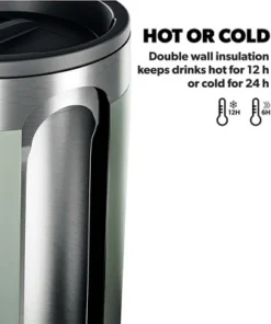 Dometic TMBR32 Thermo 11 Ounce Stainless Steel Non Skid Dishwasher Safe Vacuum Sealed Compact Tumbler Cup with Double Wall Insulation, Moss -Water Bottles Sales unnamed file 940
