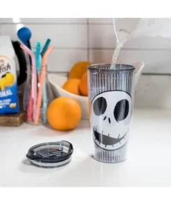 The Nightmare Before Christmas Silver Buffalo Nightmare Before Christmas Jack Face 20oz Double Wall Travel Tumbler 9 The Nightmare Before Christmas Silver Buffalo Nightmare Before Christmas Jack Face 20oz Double Wall Travel Tumbler -Water Bottles Sales unnamed file 953