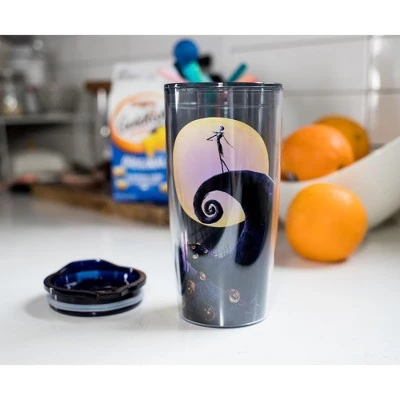 The Nightmare Before Christmas Silver Buffalo Nightmare Before Christmas Jack Spiral Hill 20oz Double Wall Travel Tumbler 6 The Nightmare Before Christmas Silver Buffalo Nightmare Before Christmas Jack Spiral Hill 20oz Double Wall Travel Tumbler - Image 4
